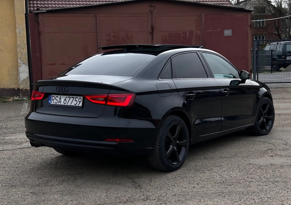 Audi A3 cena 63000 przebieg: 189200, rok produkcji 2014 z Warszawa małe 172